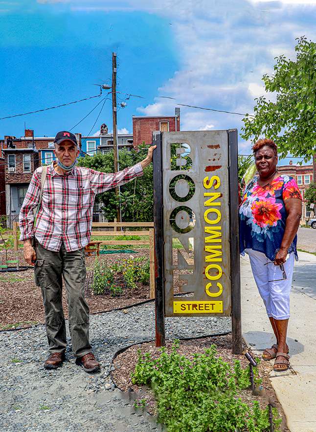 Brentwood Commons Midway Lowell and Linda, Greater Greenmount Community Association Ⓒ Edward Weiss for the Central Baltimore Partnership